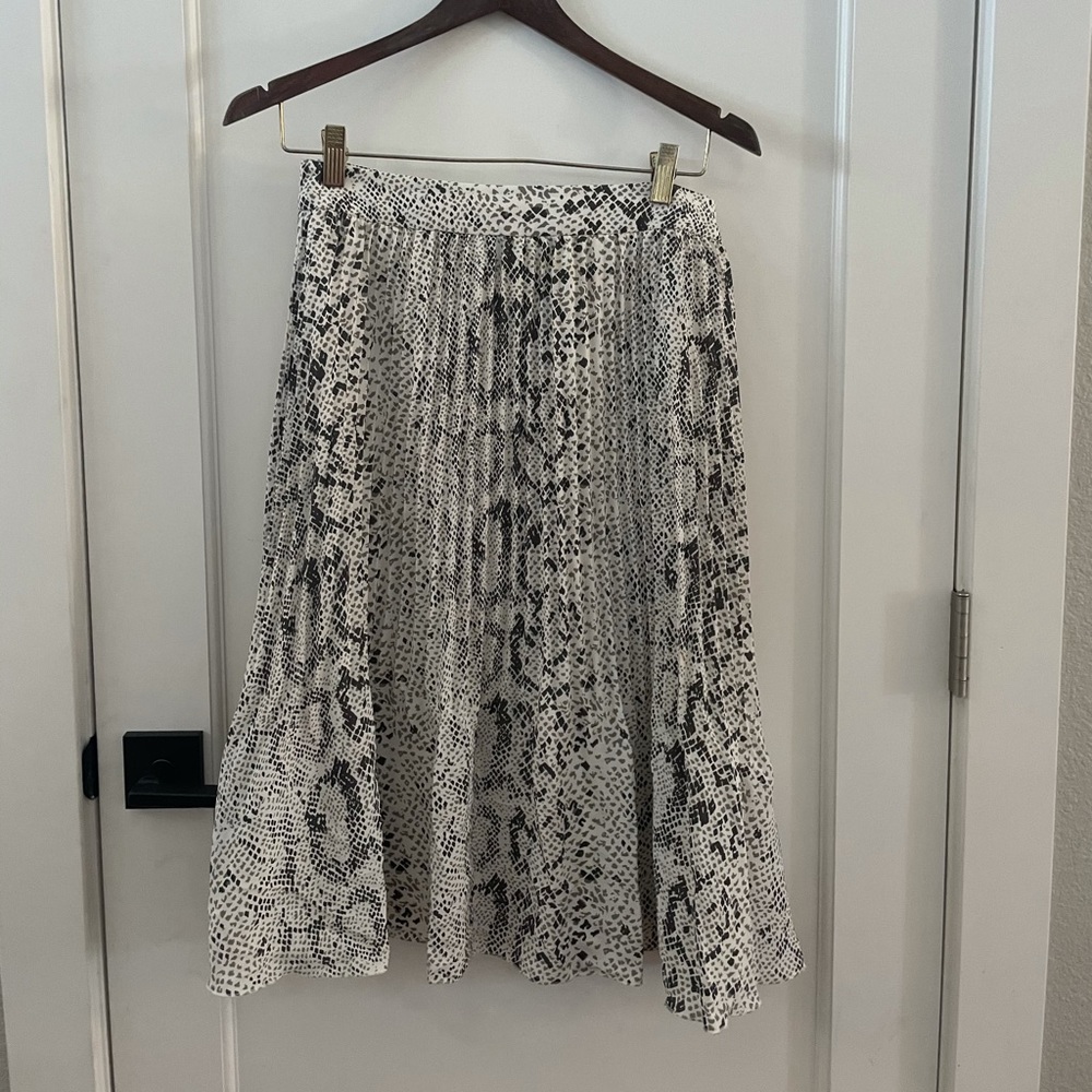 NWT JCrew Pleated Midi Skirt